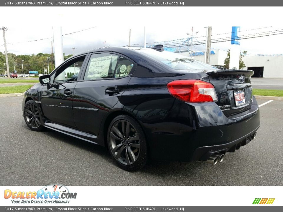 2017 Subaru WRX Premium Crystal Black Silica / Carbon Black Photo #4