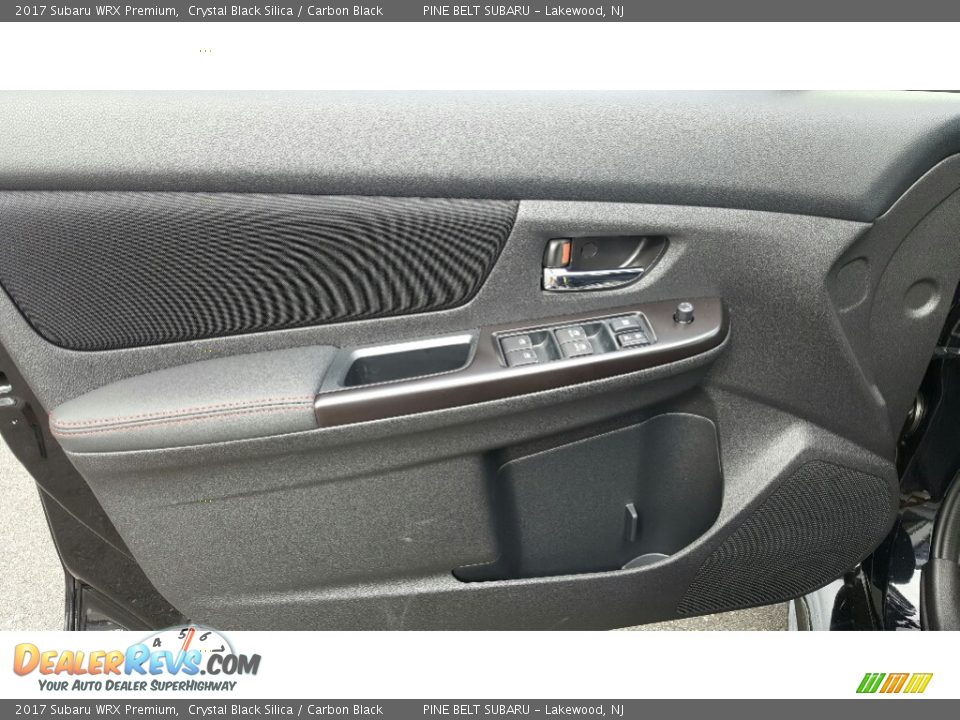 2017 Subaru WRX Premium Crystal Black Silica / Carbon Black Photo #6