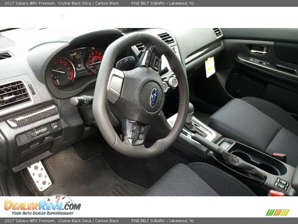2017 Subaru WRX Premium Crystal Black Silica / Carbon Black Photo #9