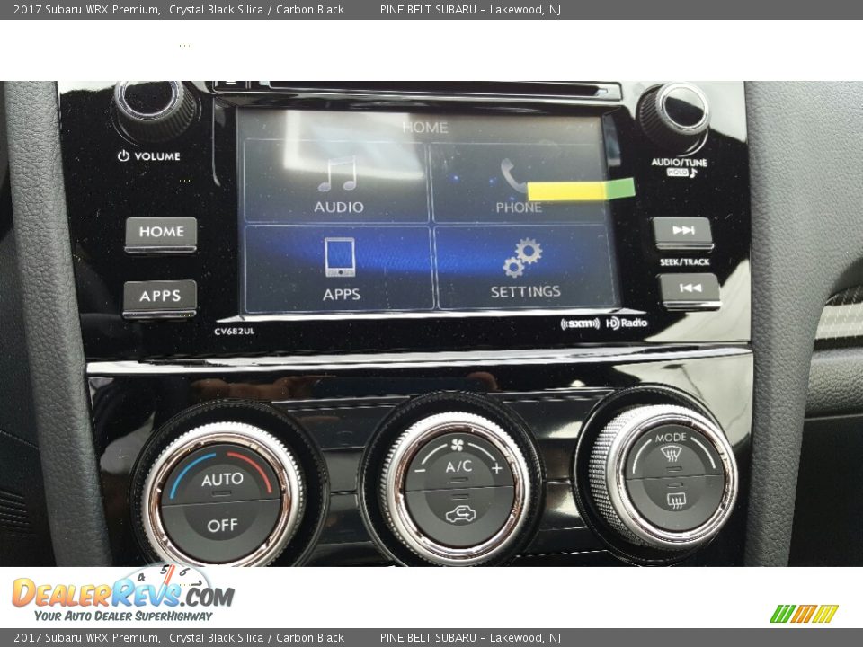 2017 Subaru WRX Premium Crystal Black Silica / Carbon Black Photo #10