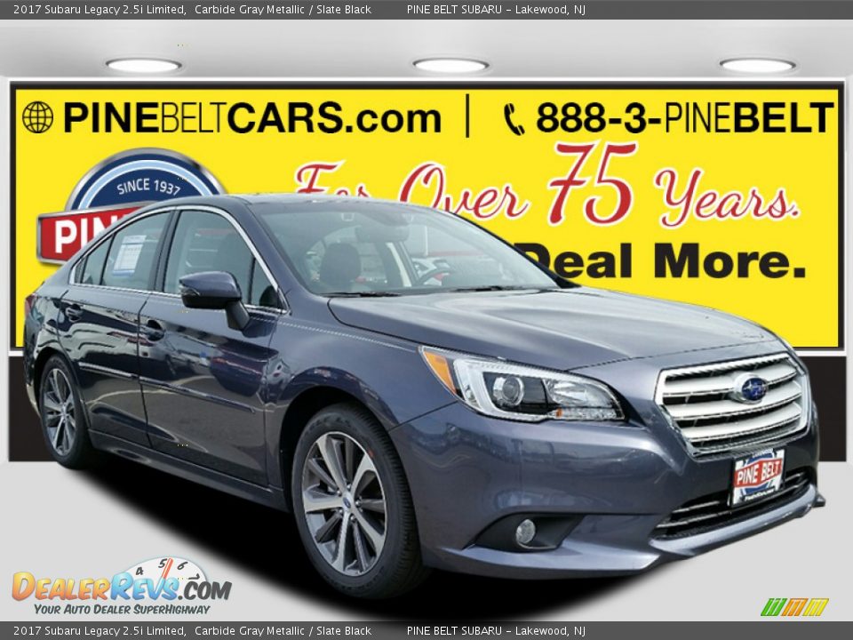 2017 Subaru Legacy 2.5i Limited Carbide Gray Metallic / Slate Black Photo #1
