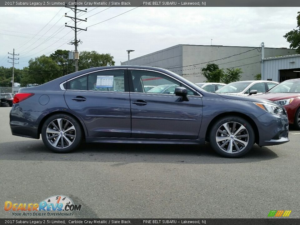 2017 Subaru Legacy 2.5i Limited Carbide Gray Metallic / Slate Black Photo #3