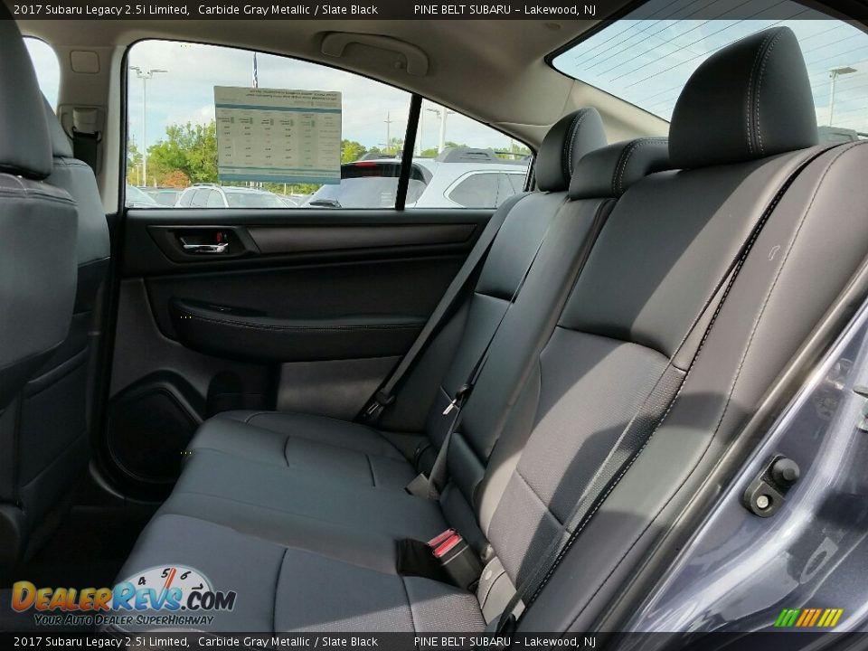 2017 Subaru Legacy 2.5i Limited Carbide Gray Metallic / Slate Black Photo #6