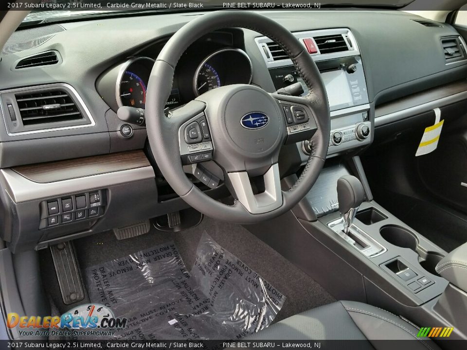 2017 Subaru Legacy 2.5i Limited Carbide Gray Metallic / Slate Black Photo #7