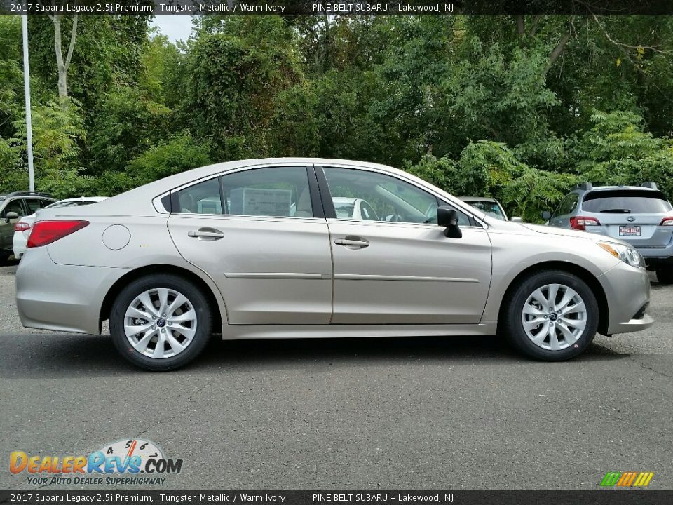 2017 Subaru Legacy 2.5i Premium Tungsten Metallic / Warm Ivory Photo #3