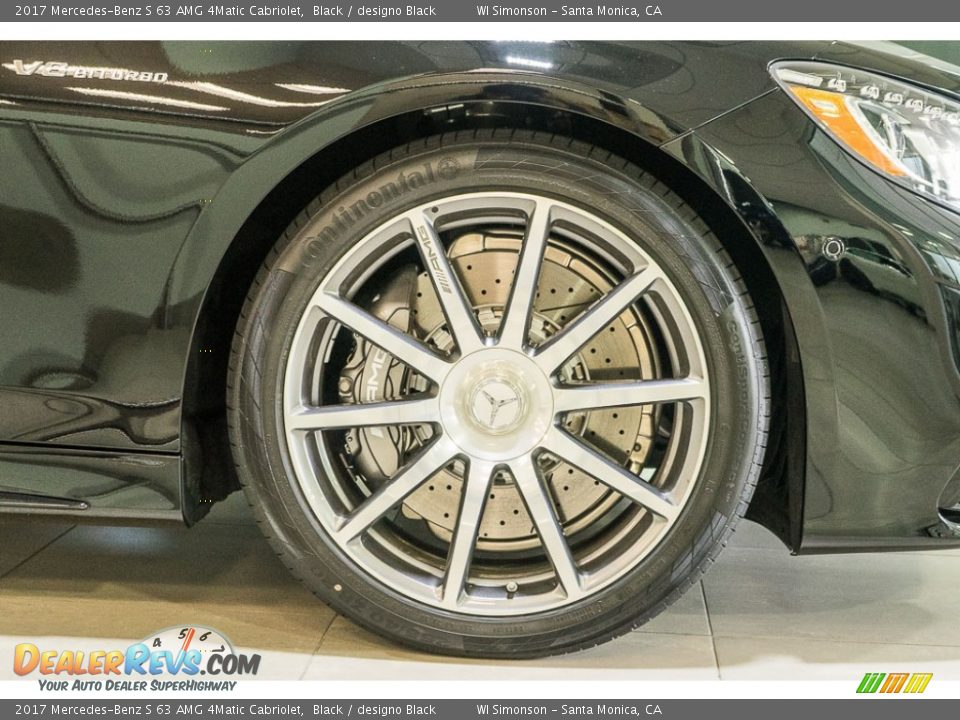 2017 Mercedes-Benz S 63 AMG 4Matic Cabriolet Wheel Photo #10