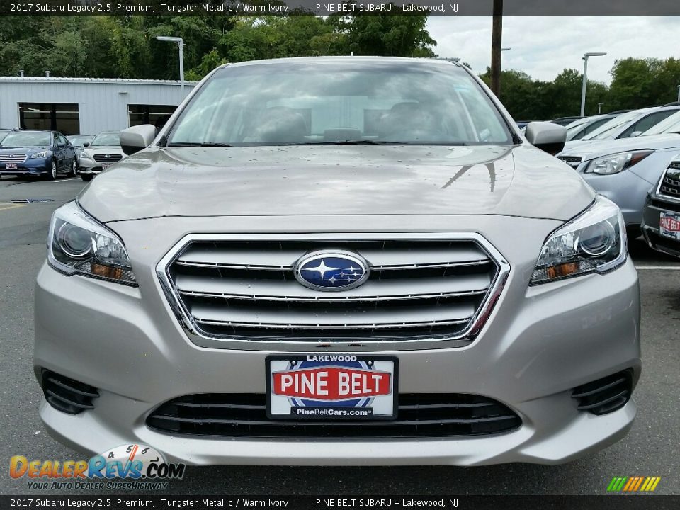 2017 Subaru Legacy 2.5i Premium Tungsten Metallic / Warm Ivory Photo #2