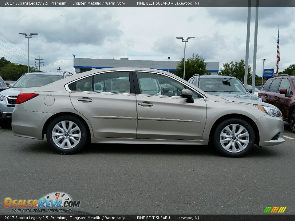2017 Subaru Legacy 2.5i Premium Tungsten Metallic / Warm Ivory Photo #3