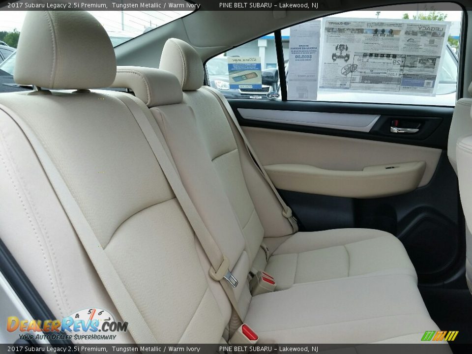 2017 Subaru Legacy 2.5i Premium Tungsten Metallic / Warm Ivory Photo #6