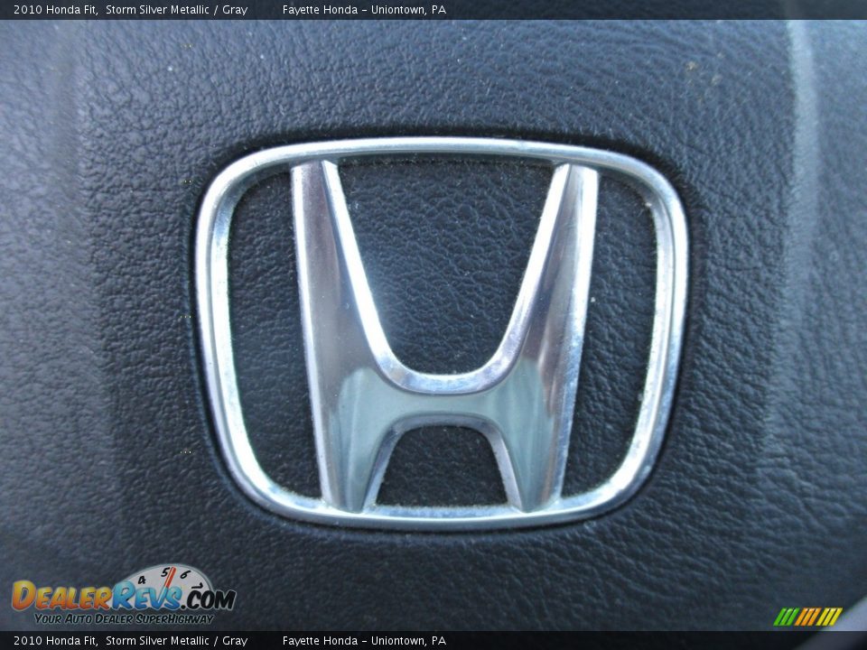 2010 Honda Fit Storm Silver Metallic / Gray Photo #14