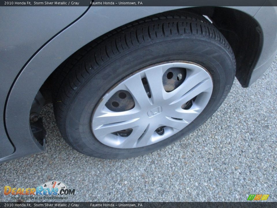 2010 Honda Fit Storm Silver Metallic / Gray Photo #15