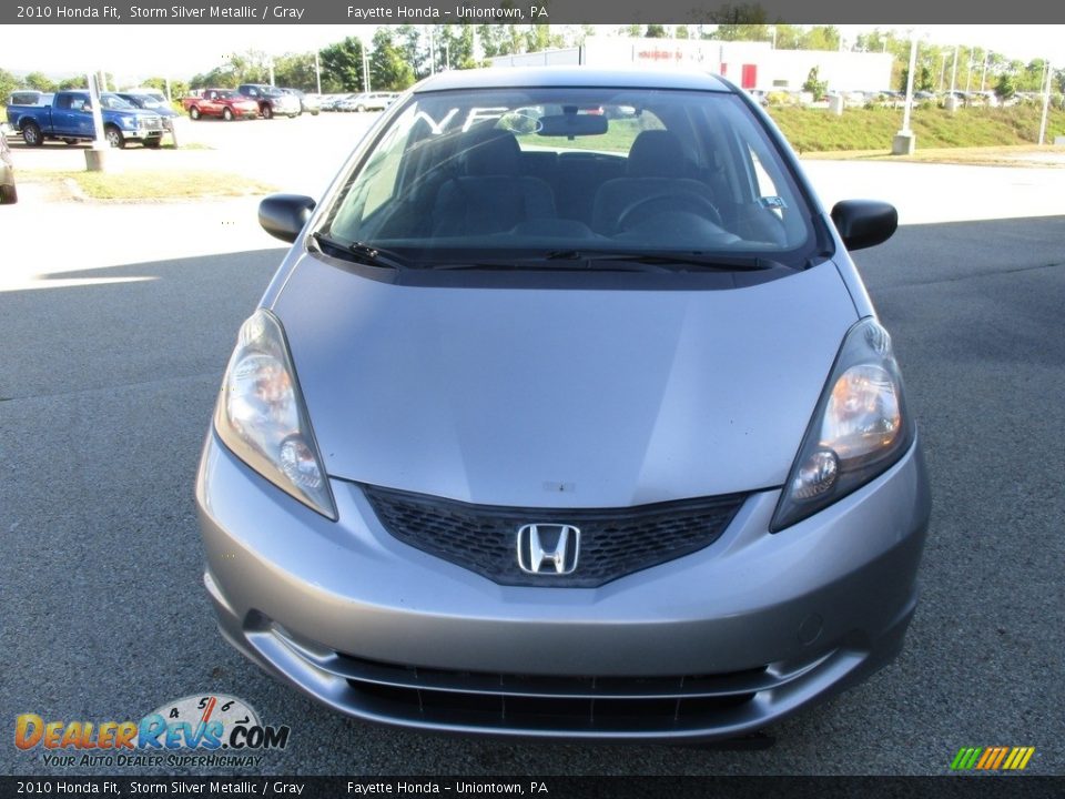 2010 Honda Fit Storm Silver Metallic / Gray Photo #19