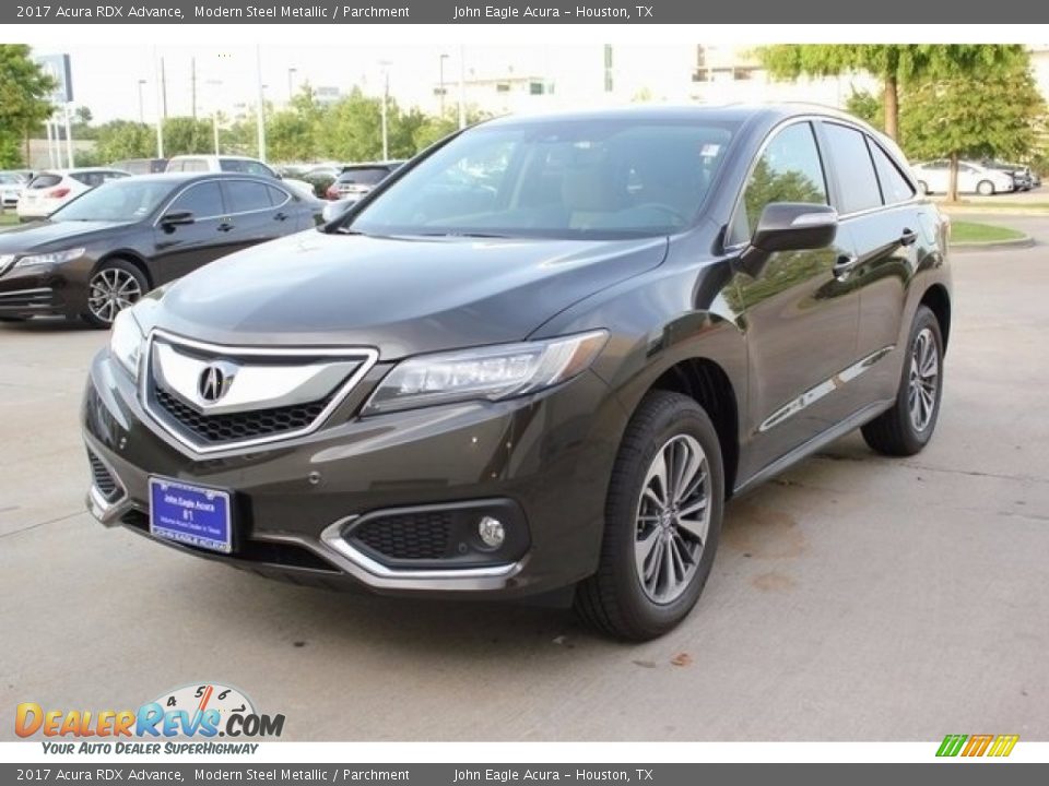 2017 Acura RDX Advance Modern Steel Metallic / Parchment Photo #3