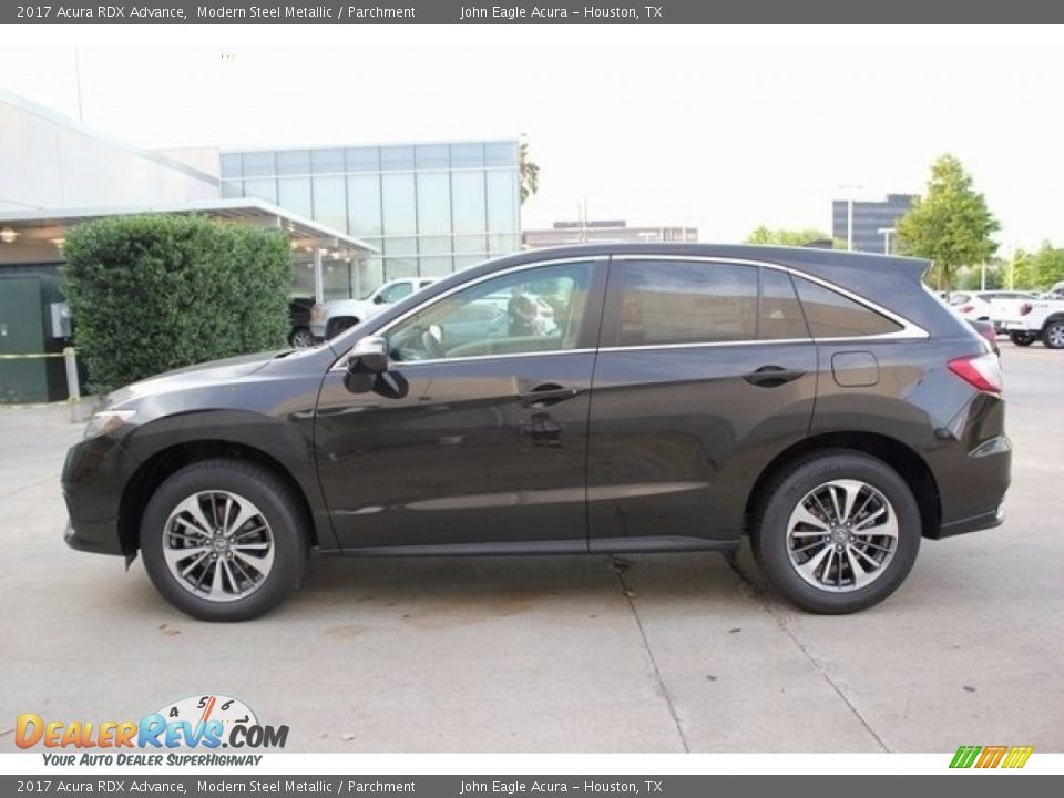 2017 Acura RDX Advance Modern Steel Metallic / Parchment Photo #4