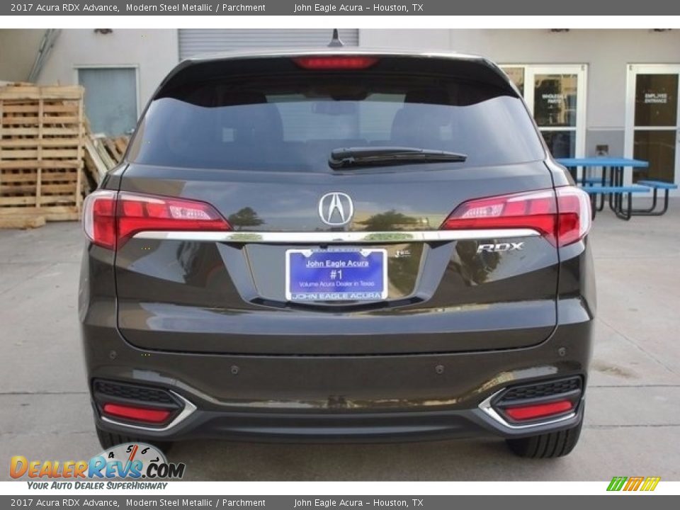 2017 Acura RDX Advance Modern Steel Metallic / Parchment Photo #6