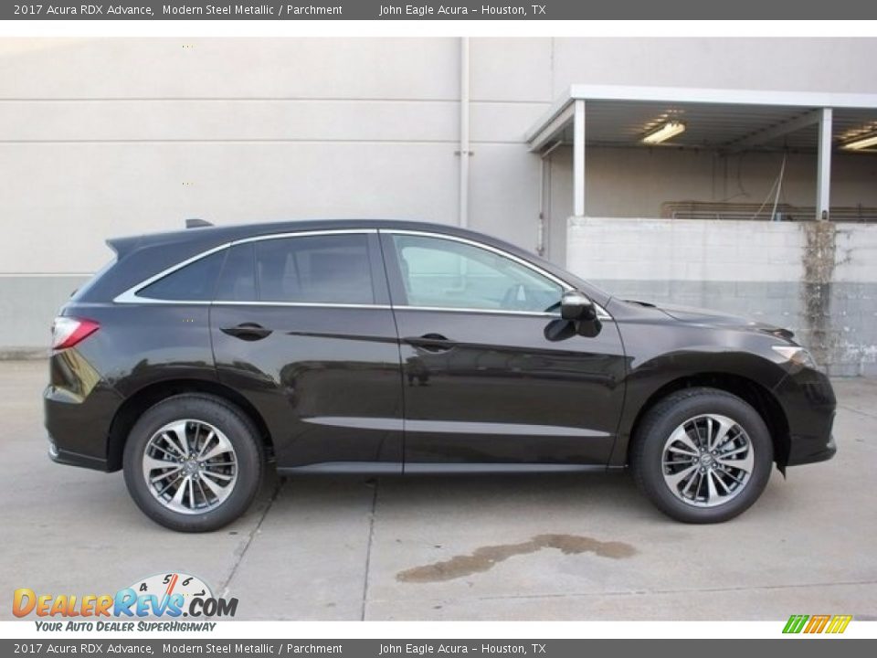 2017 Acura RDX Advance Modern Steel Metallic / Parchment Photo #8