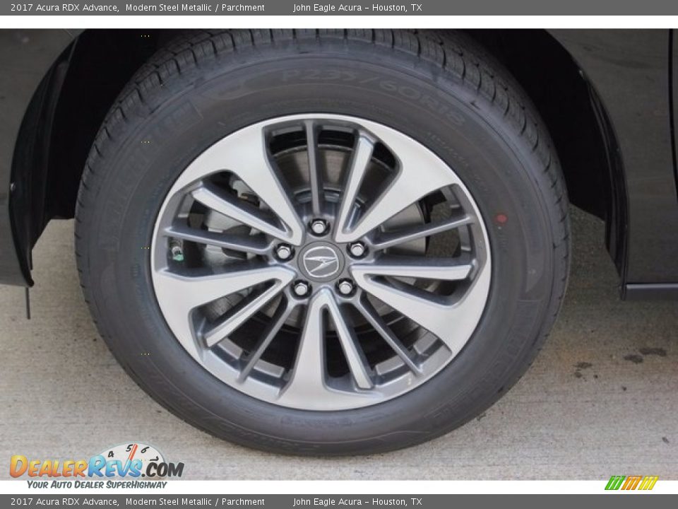 2017 Acura RDX Advance Modern Steel Metallic / Parchment Photo #12