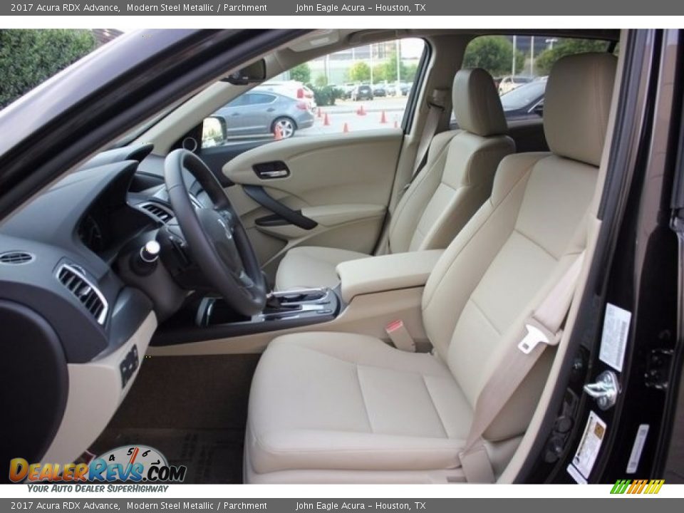 2017 Acura RDX Advance Modern Steel Metallic / Parchment Photo #15