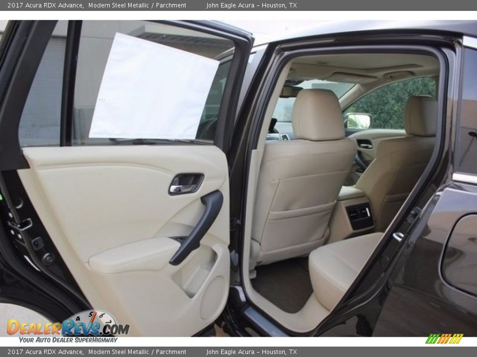 2017 Acura RDX Advance Modern Steel Metallic / Parchment Photo #16