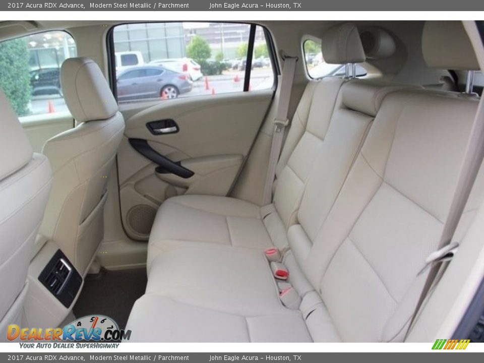 2017 Acura RDX Advance Modern Steel Metallic / Parchment Photo #17