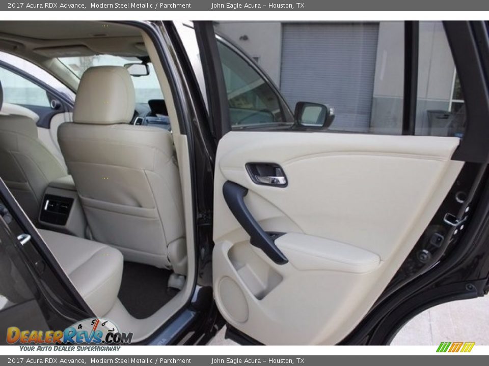 2017 Acura RDX Advance Modern Steel Metallic / Parchment Photo #20