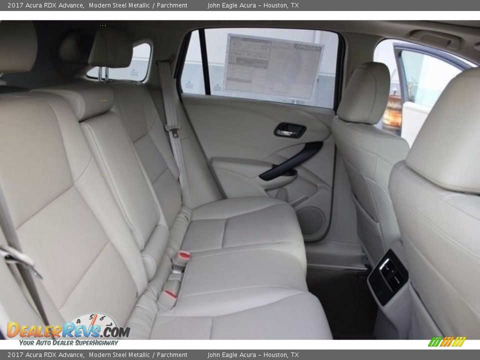 2017 Acura RDX Advance Modern Steel Metallic / Parchment Photo #21