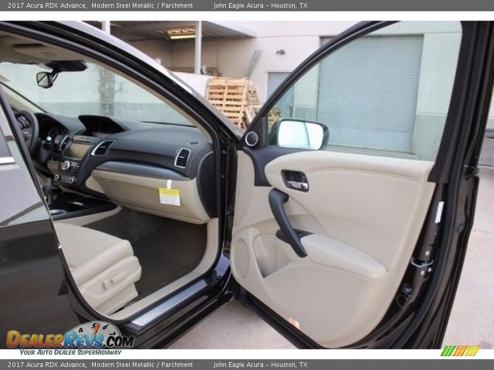 2017 Acura RDX Advance Modern Steel Metallic / Parchment Photo #22