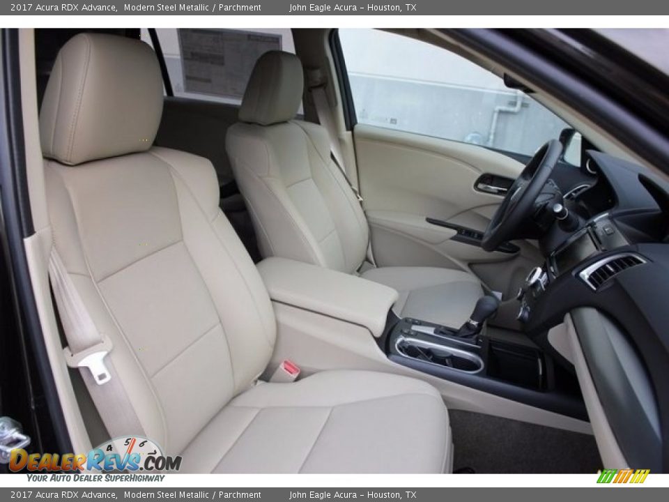 2017 Acura RDX Advance Modern Steel Metallic / Parchment Photo #23