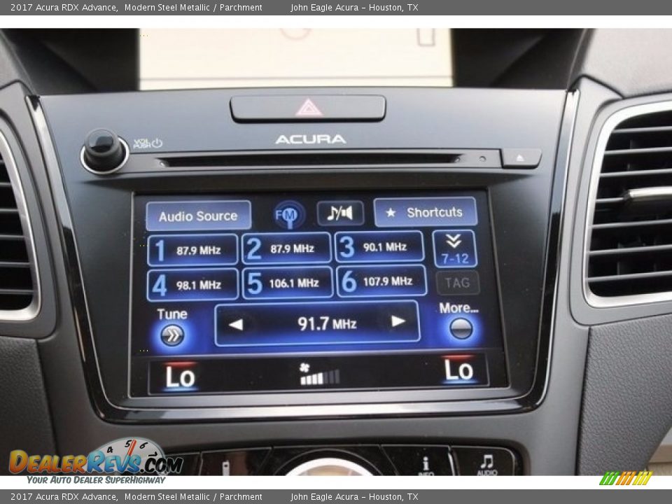 2017 Acura RDX Advance Modern Steel Metallic / Parchment Photo #30