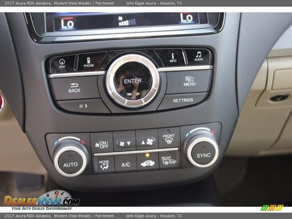 2017 Acura RDX Advance Modern Steel Metallic / Parchment Photo #31