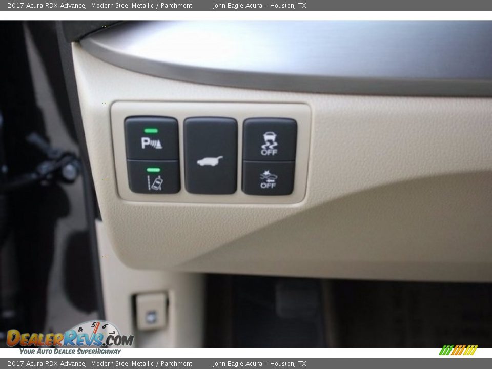 2017 Acura RDX Advance Modern Steel Metallic / Parchment Photo #33