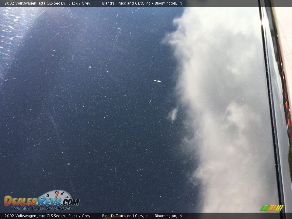 2002 Volkswagen Jetta GLS Sedan Black / Grey Photo #10