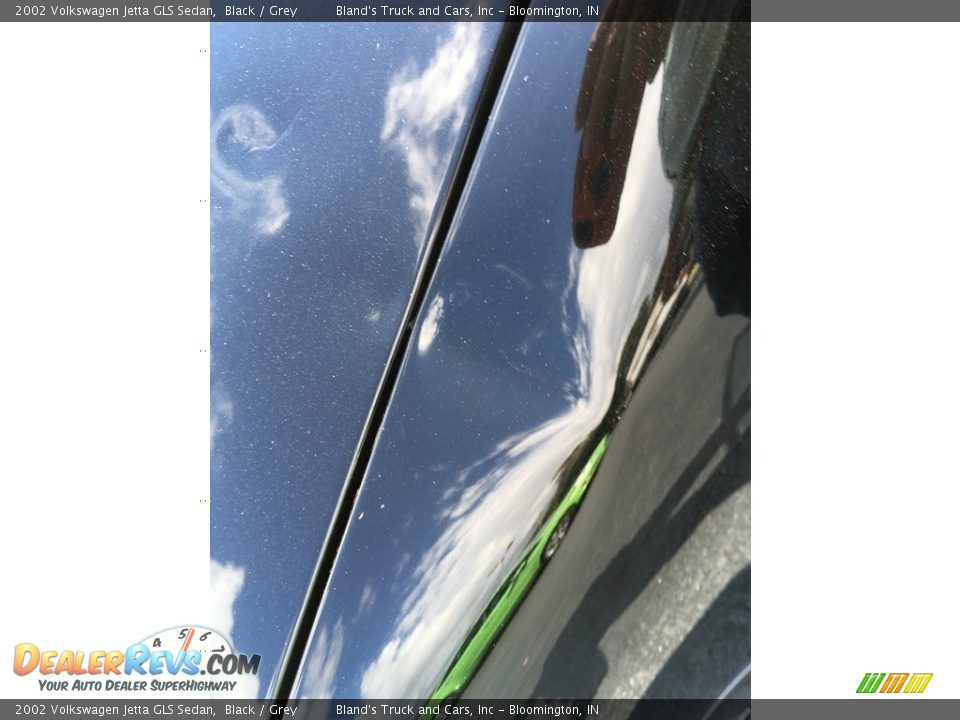 2002 Volkswagen Jetta GLS Sedan Black / Grey Photo #15