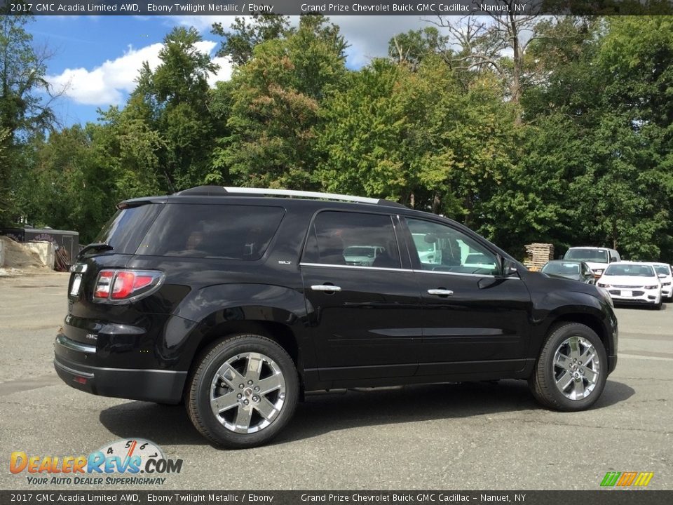 2017 GMC Acadia Limited AWD Ebony Twilight Metallic / Ebony Photo #4