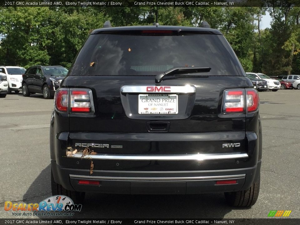 2017 GMC Acadia Limited AWD Ebony Twilight Metallic / Ebony Photo #5