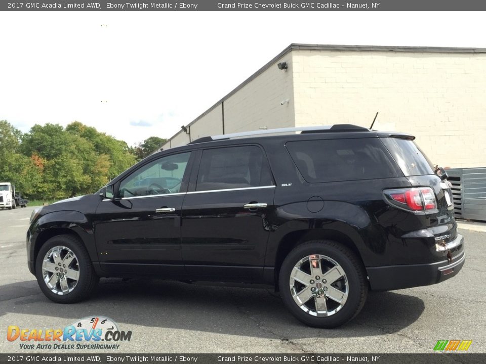 2017 GMC Acadia Limited AWD Ebony Twilight Metallic / Ebony Photo #6
