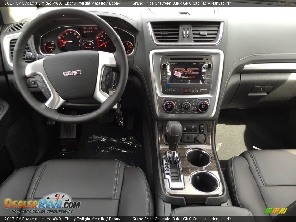 2017 GMC Acadia Limited AWD Ebony Twilight Metallic / Ebony Photo #8