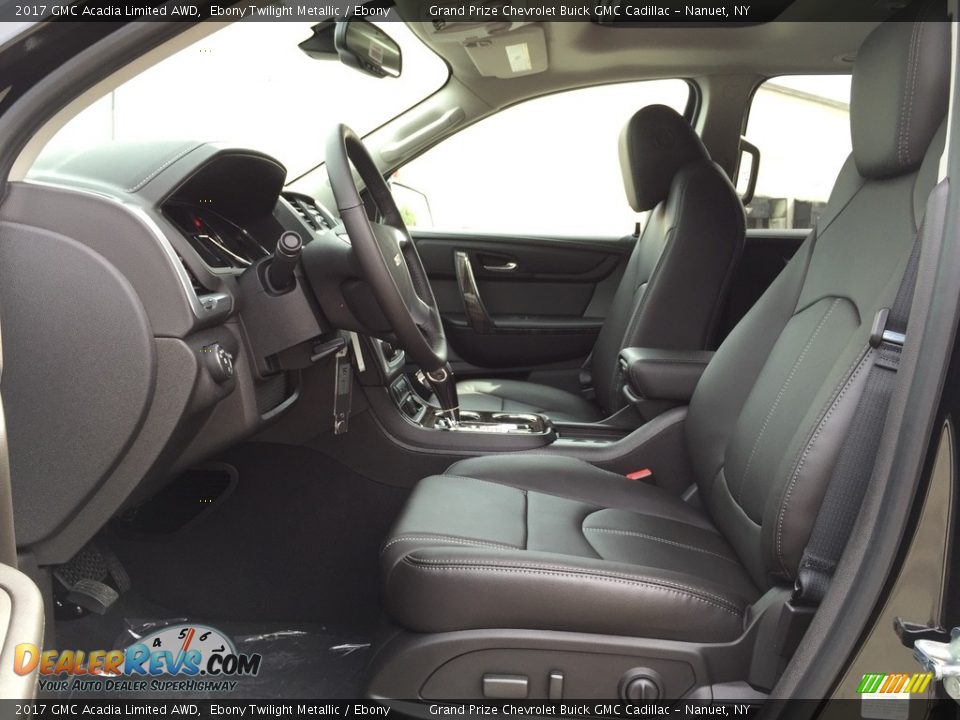 2017 GMC Acadia Limited AWD Ebony Twilight Metallic / Ebony Photo #9