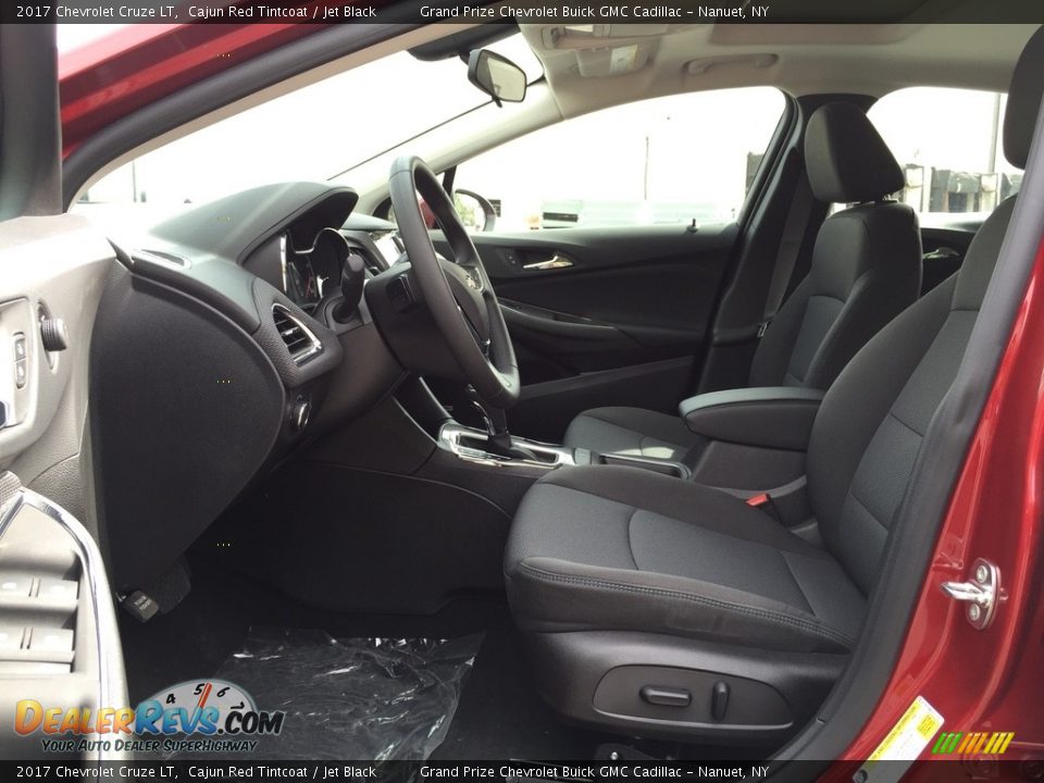 Jet Black Interior - 2017 Chevrolet Cruze LT Photo #9
