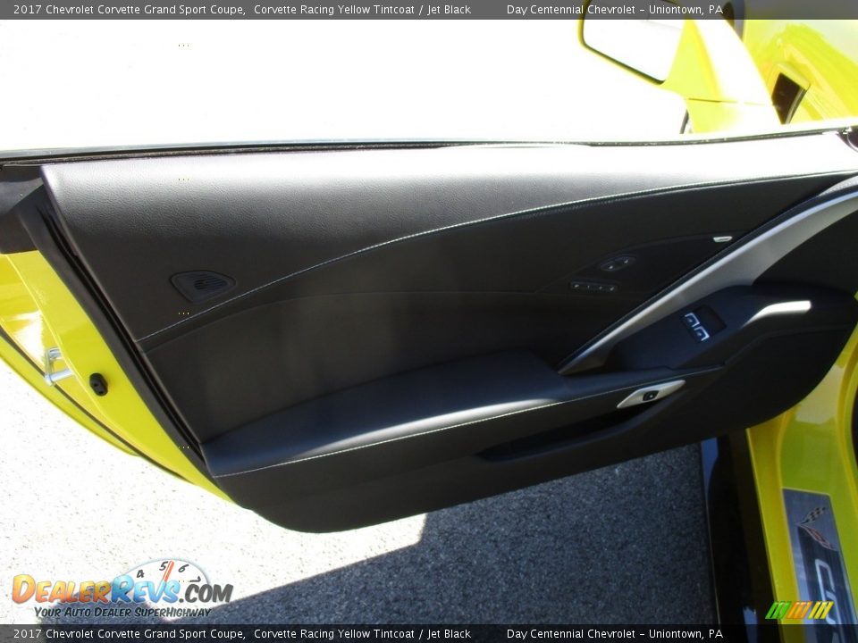 2017 Chevrolet Corvette Grand Sport Coupe Corvette Racing Yellow Tintcoat / Jet Black Photo #13