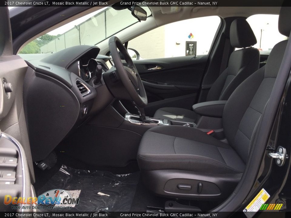 2017 Chevrolet Cruze LT Mosaic Black Metallic / Jet Black Photo #9