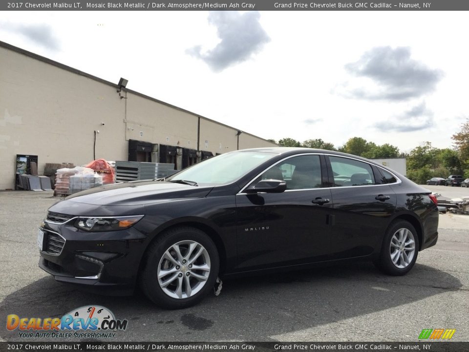 2017 Chevrolet Malibu LT Mosaic Black Metallic / Dark Atmosphere/Medium Ash Gray Photo #1