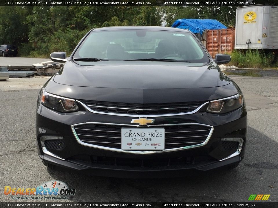 2017 Chevrolet Malibu LT Mosaic Black Metallic / Dark Atmosphere/Medium Ash Gray Photo #2