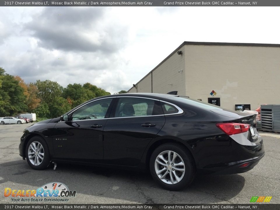 2017 Chevrolet Malibu LT Mosaic Black Metallic / Dark Atmosphere/Medium Ash Gray Photo #6