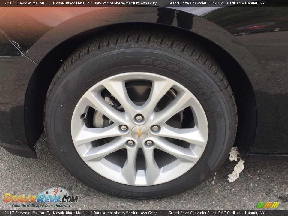 2017 Chevrolet Malibu LT Mosaic Black Metallic / Dark Atmosphere/Medium Ash Gray Photo #10