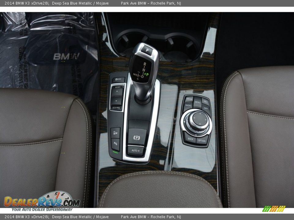 2014 BMW X3 xDrive28i Deep Sea Blue Metallic / Mojave Photo #17