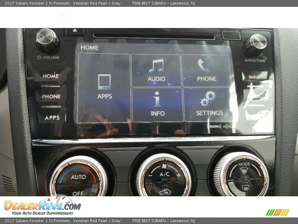 2017 Subaru Forester 2.5i Premium Venetian Red Pearl / Gray Photo #10
