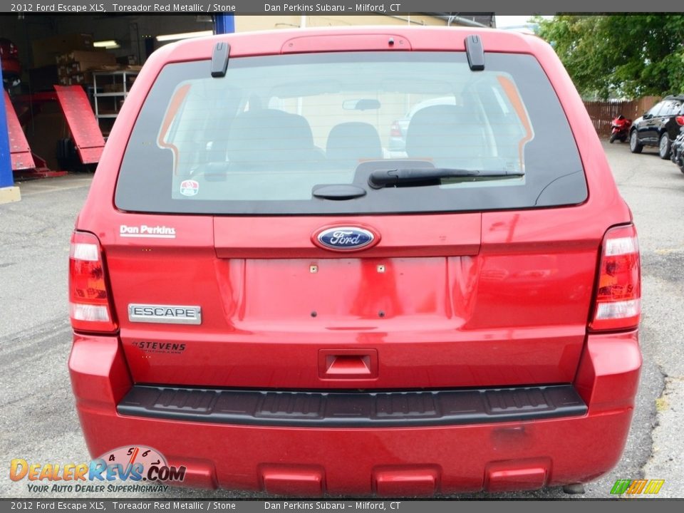 2012 Ford Escape XLS Toreador Red Metallic / Stone Photo #7