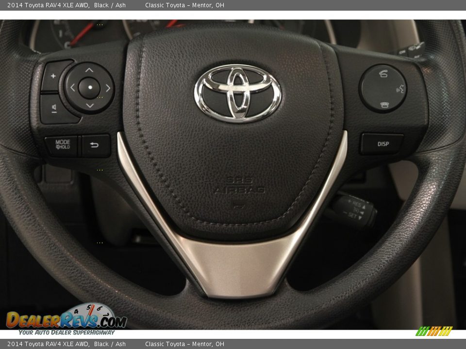 2014 Toyota RAV4 XLE AWD Black / Ash Photo #6