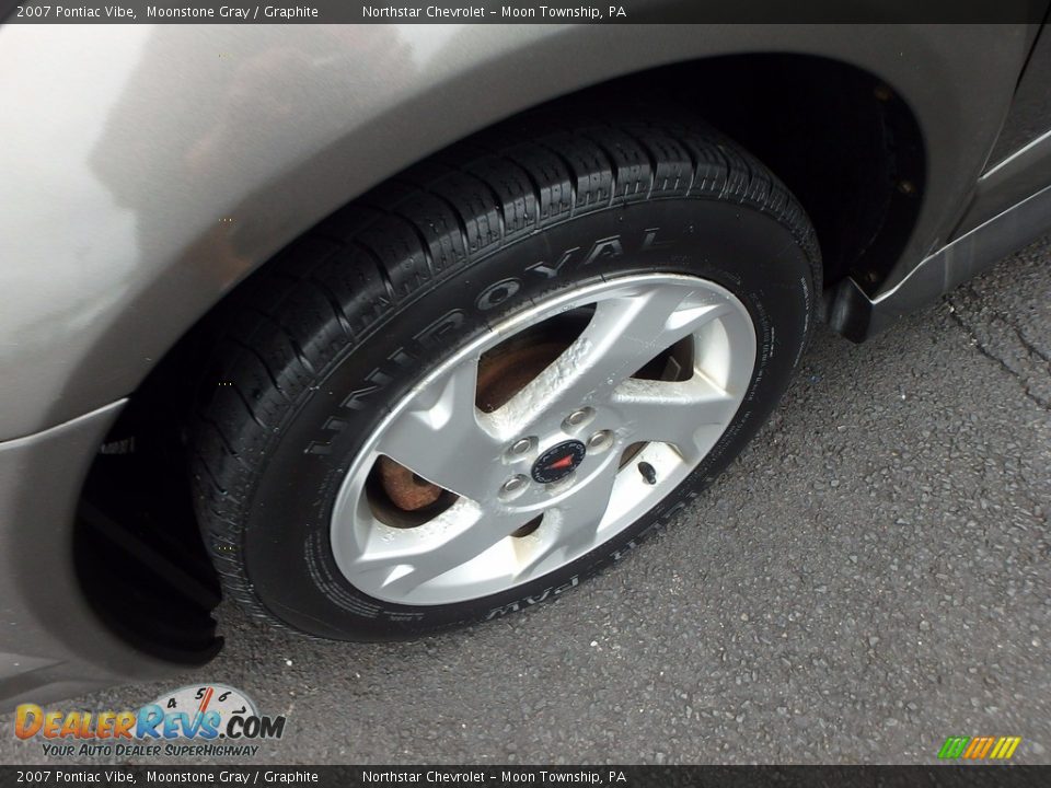 2007 Pontiac Vibe Moonstone Gray / Graphite Photo #7